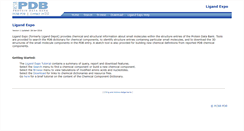 Desktop Screenshot of ligand-expo.rcsb.org